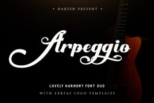 Arpeggio Duo: A Handmade Font Pair for Campaign Design