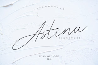 Astina: A Luxurious Handwritten Font for Makers and Sellers