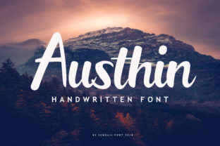 Austin: A Bold Handmade Font for Editorial Design