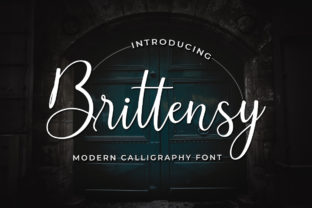 Brittensy Script: A Modern Font for Memorable Branding