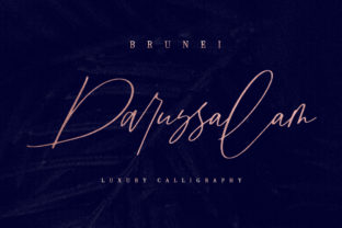 Brunei Darussalam: A Handwritten Font That Elevates Digital Branding