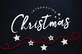 Christmas Font: A Playful Handwritten Script for Branding