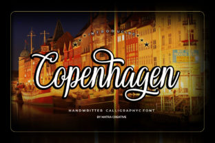 Copenhagen: The Handwritten Font for Marketing Creatives