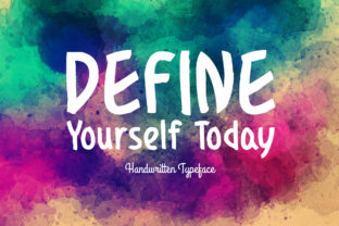 Define Yourself Today: A Script Font That Shapes Your Brand