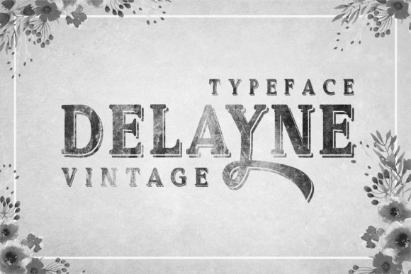 Delayne Font: A Bold Shadow Script for Handmade Labels and Creative Shops