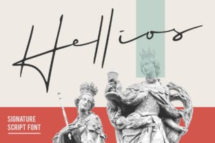 Hellios: A Handwritten Script Font That Helps Your Business Look More Human