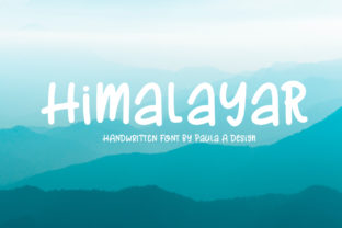 Himalayar: A Relaxed Handwritten Font for Warm Branding