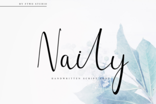 Naily Script Font Makes Campaign Typography Clearer