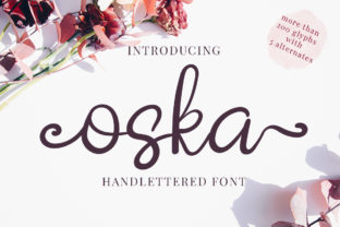 Oska: A Handmade Typeface for Elegant Digital Presence