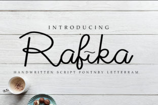 Rafika: A Fresh Script Font for Personal Branding