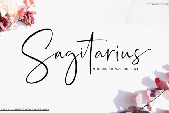 Sagitarius Font: A Luxe Script for Editorial Design