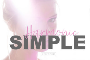 Simple Harmonic Duo: A Refined Font for Editorial Design