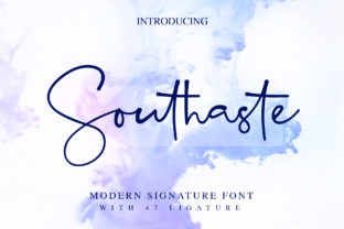 Southaste: A Handwritten Script Font Makers Will Love
