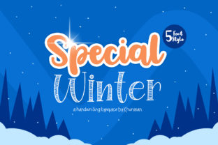 Special Winter Family: A Playful Script Font for Web Designers