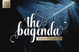 The Bagenda: A Modern Calligraphy Font for Makers